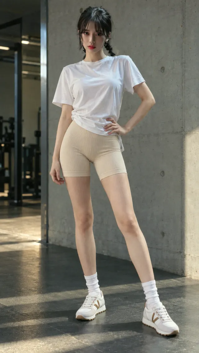 운동 가는 길