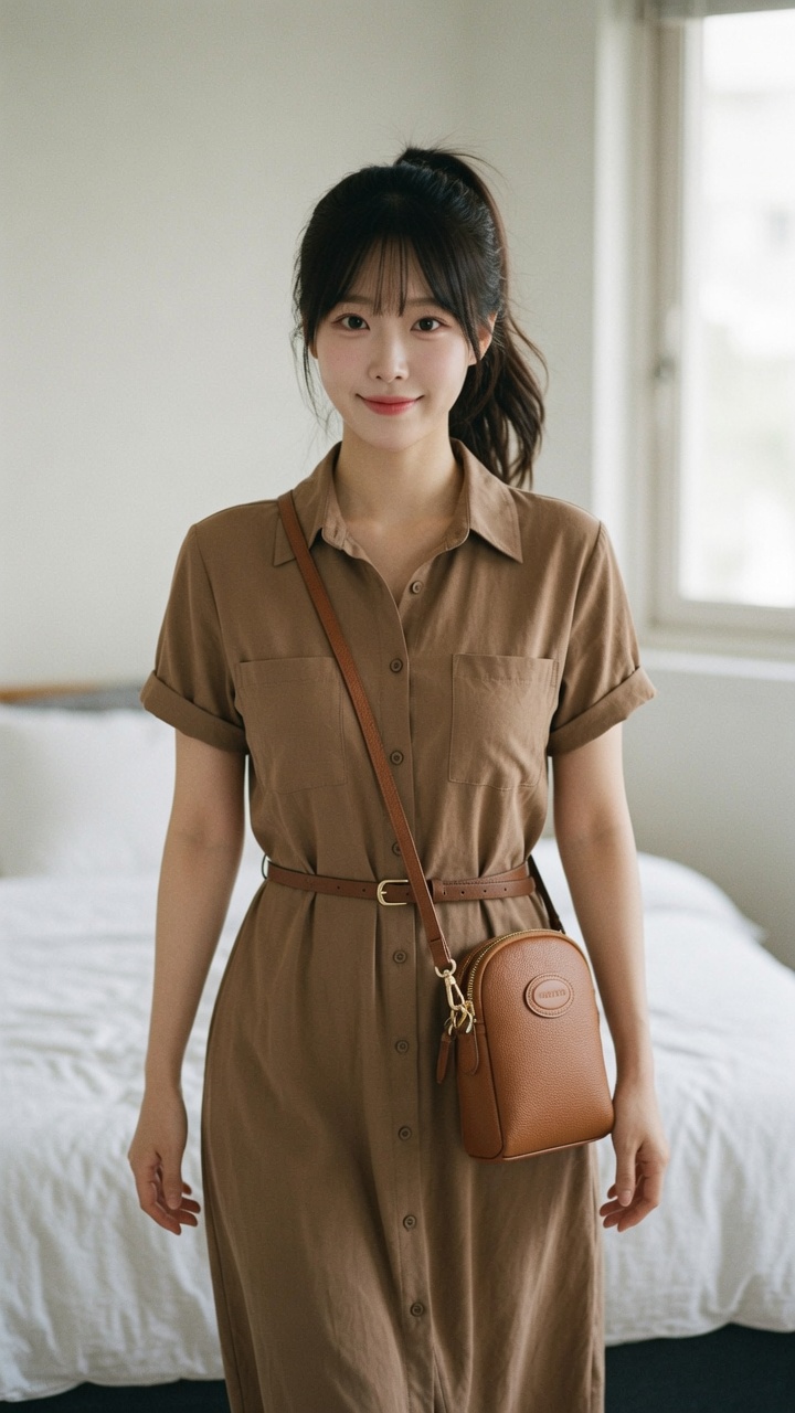 원피스에 신발만 바꿔 1