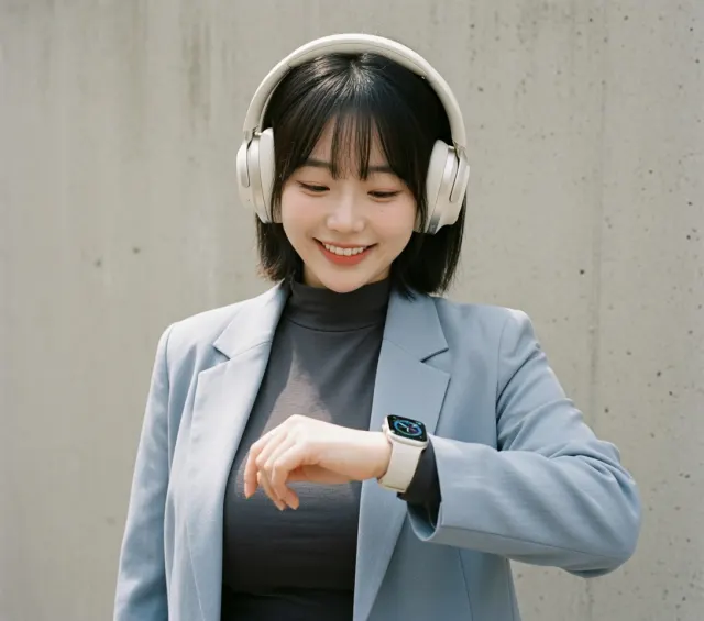 귀는 막고, 시간은 손목에